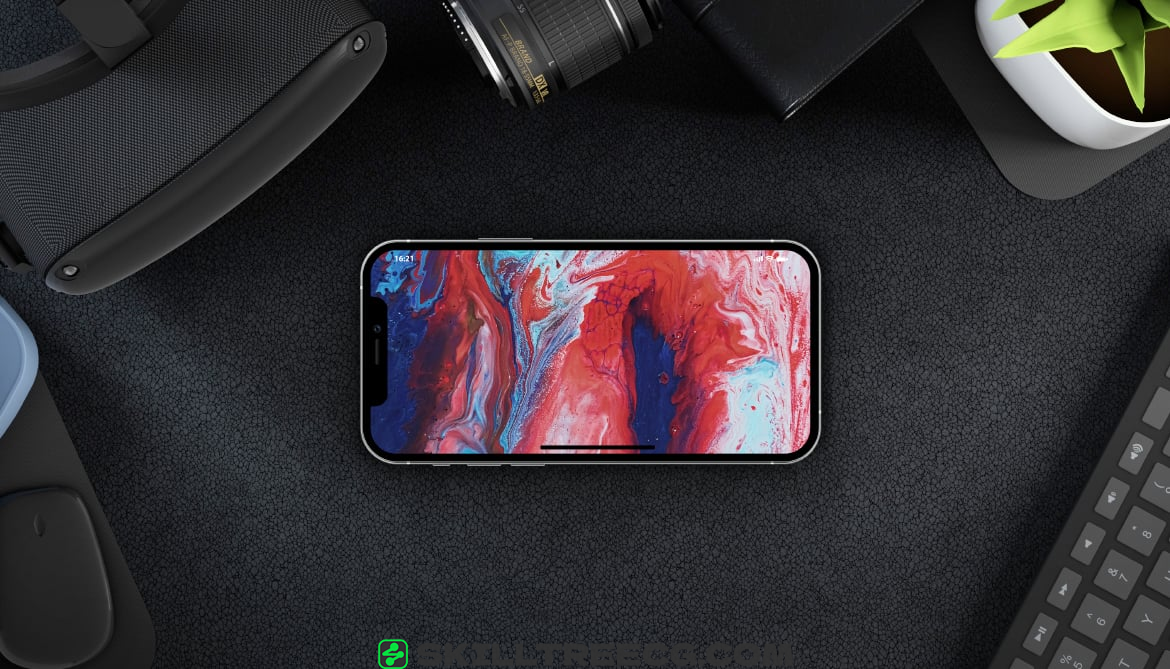 图片[4]-iPhone 12 PSD Mockups with Background（344785）-技能树